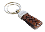Chiargui Old Tuscany Leather Key Fob Brown