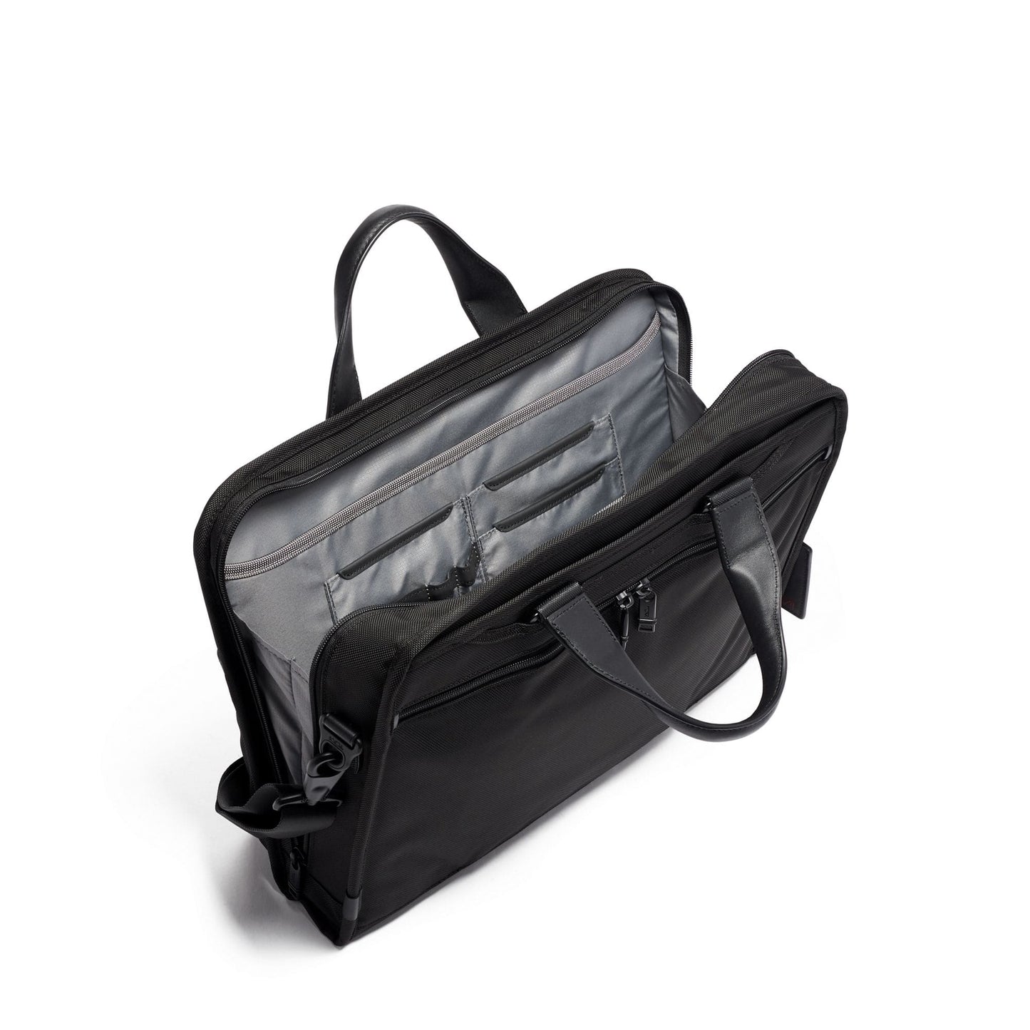 TUMI Alpha 3 Compact Large Screen Laptop Zippered Briefcase