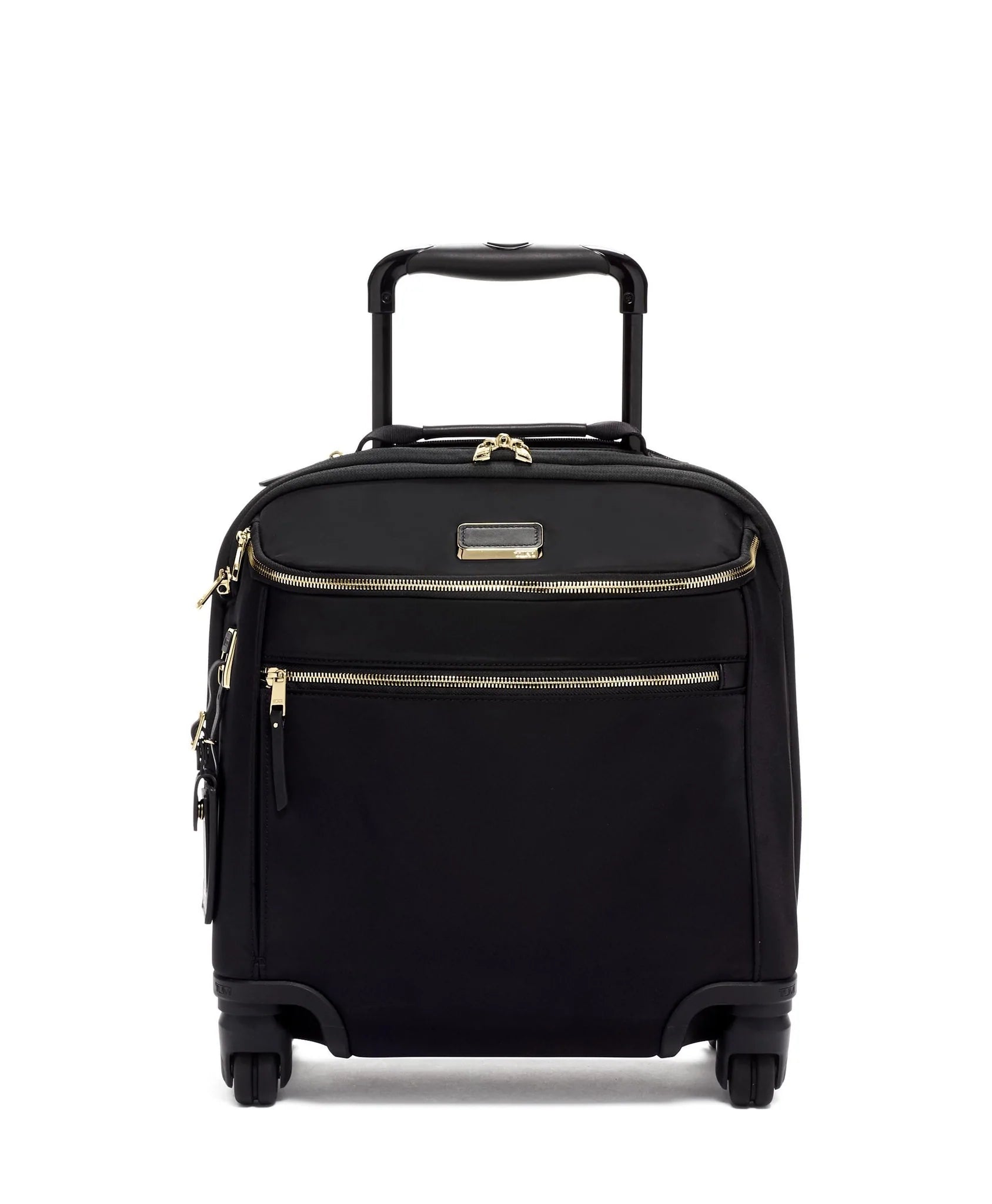 Tumi Oxford Compact 16" Softside Carry-On Black Gold