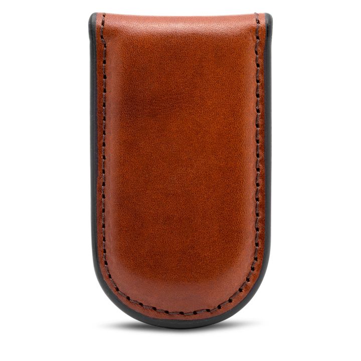 Bosca Dolce Leather Magnetic Money Clip