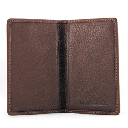 Osgoode Marley Leather Business Card Case Wallet- 1508 Brandy