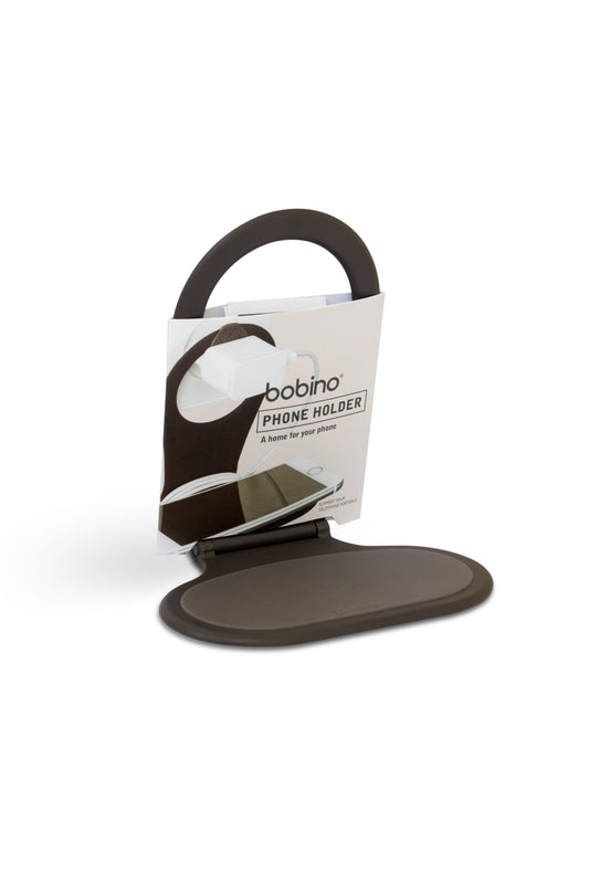 Bobino - Phone Holder for the wall - Charcoal Charcoal