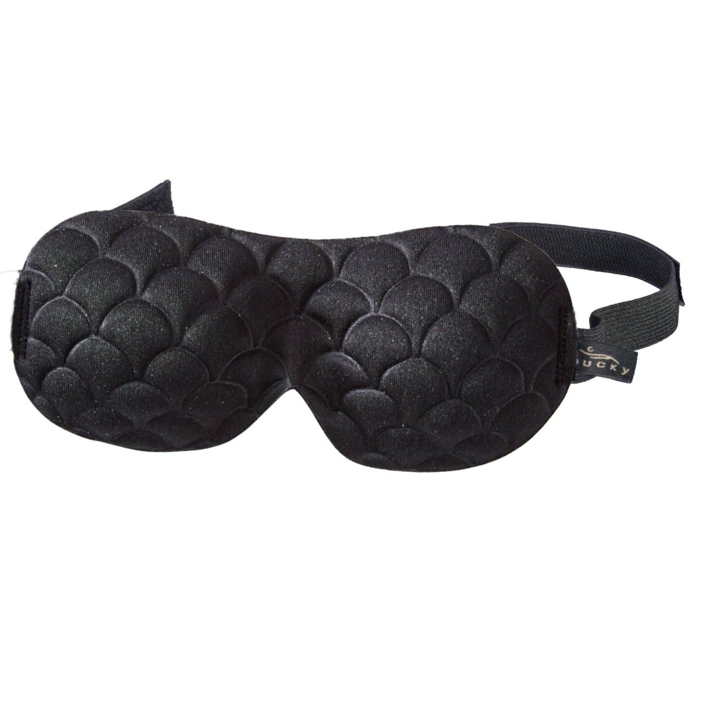 Bucky - Ultralight Sleep Mask - Black Scallop