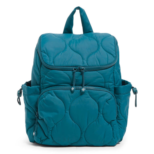 Final Sale- Vera Bradley- Featherweight Backpack Peacock Feather