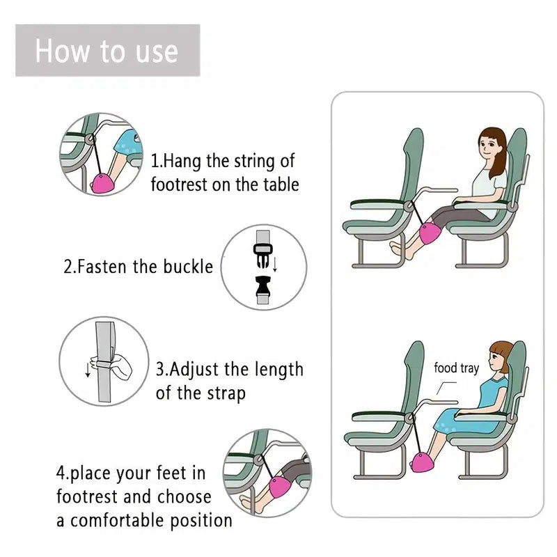 On Sale - Airplane Footrest Hammock
