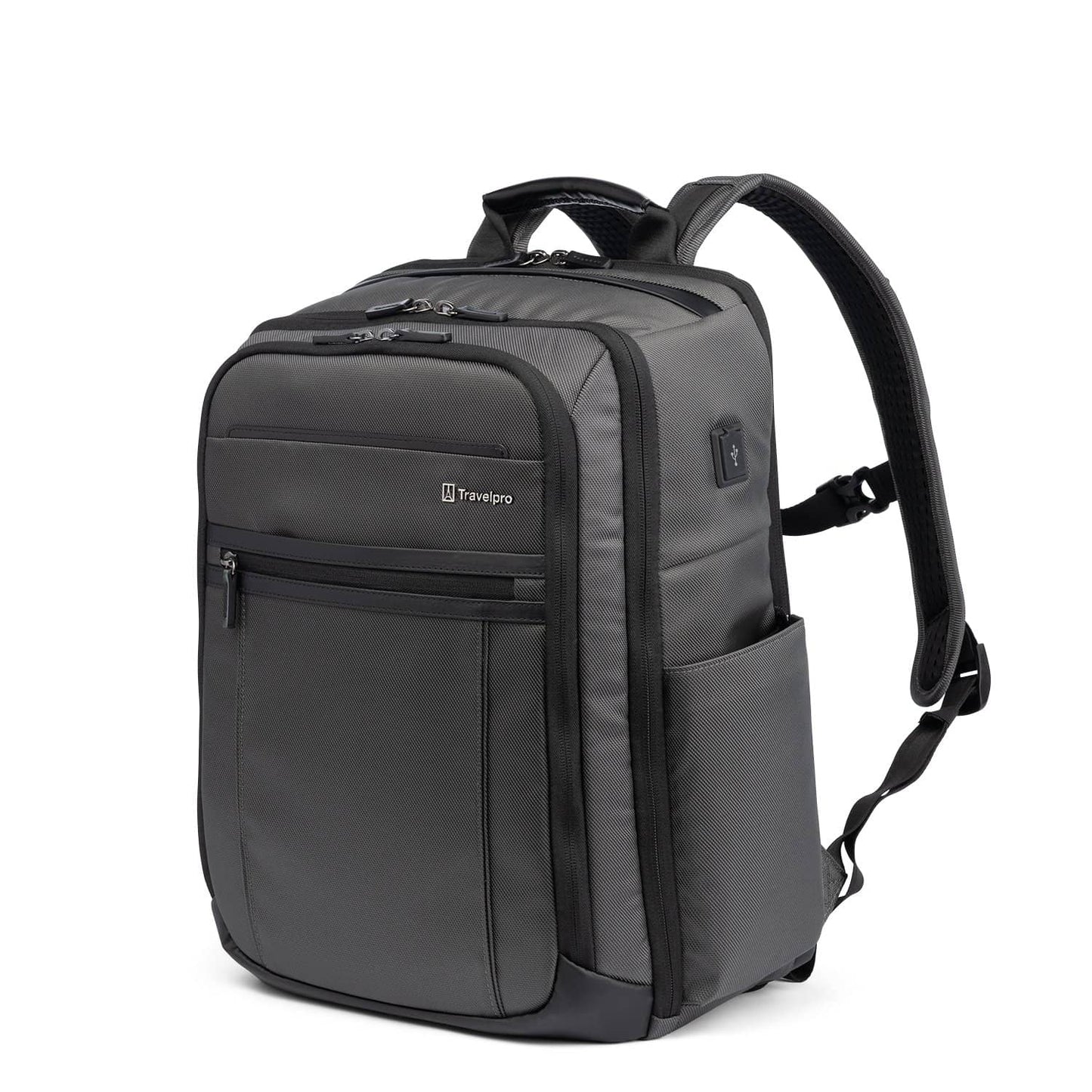 On Sale- Travelpro Crew™ Executive Choice™ 3 Large Travel Backpack with RFID- 4052058 Titanium Grey