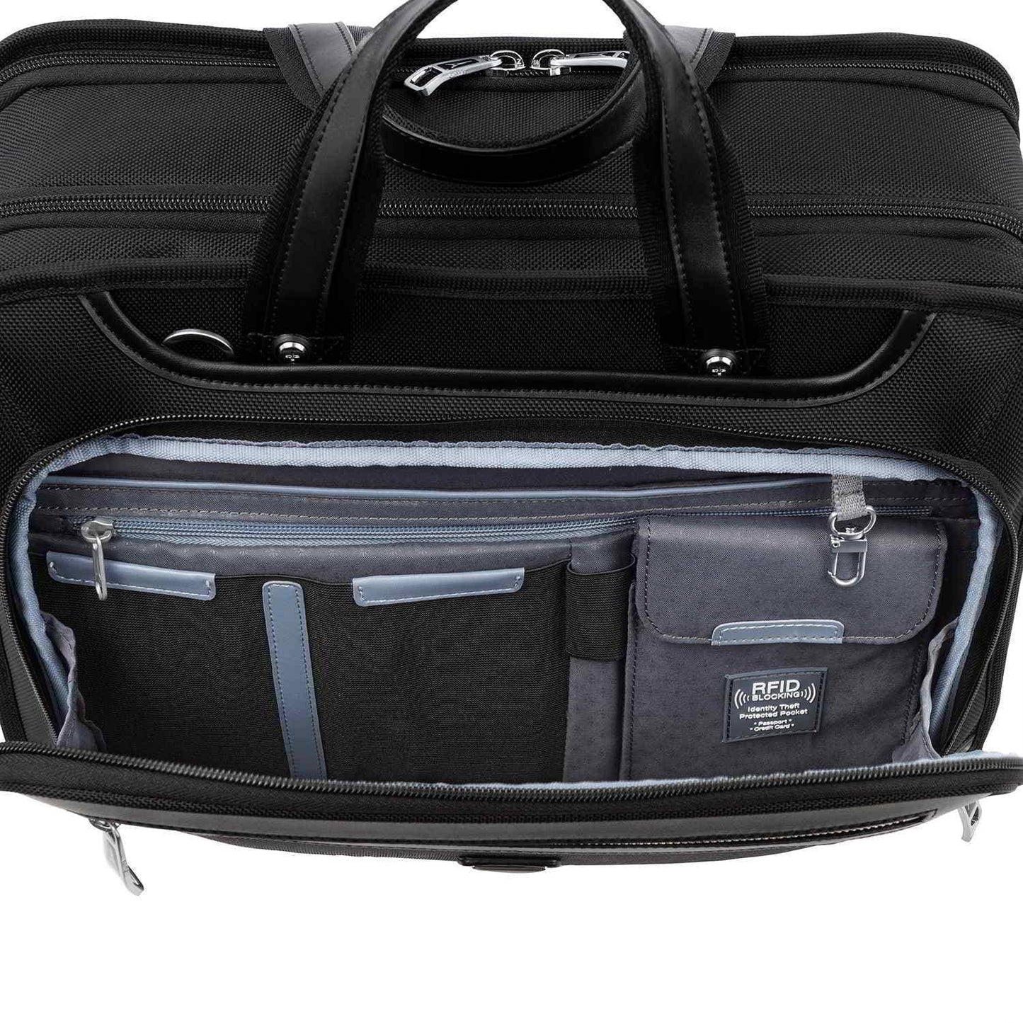 Travelpro Platinum® Elite RFID Expandable Zippered Business Brief- 4091805