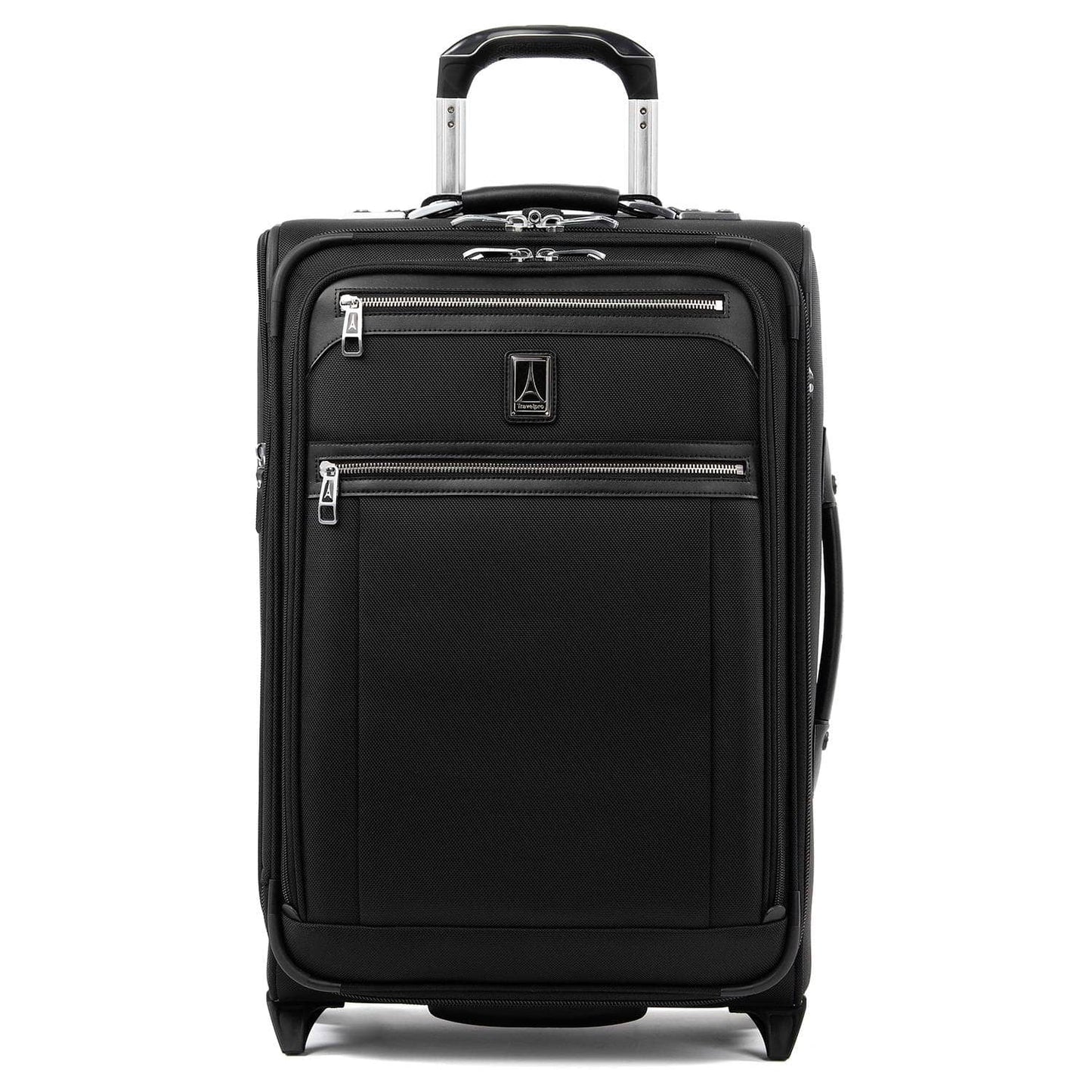 Travelpro Platinum® Elite Carry-On Softsided Expandable 2-Wheel Rollaboard® with Suiter- 4091822 Shadow Black