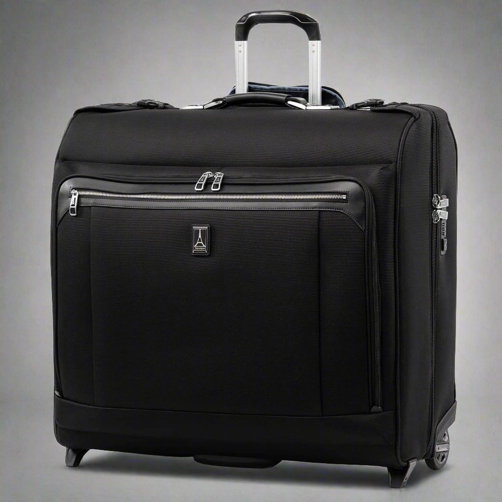 Travelpro Platinum Elite 50” Checked Softside 2-Wheel Garment Bag- 4091851 Black