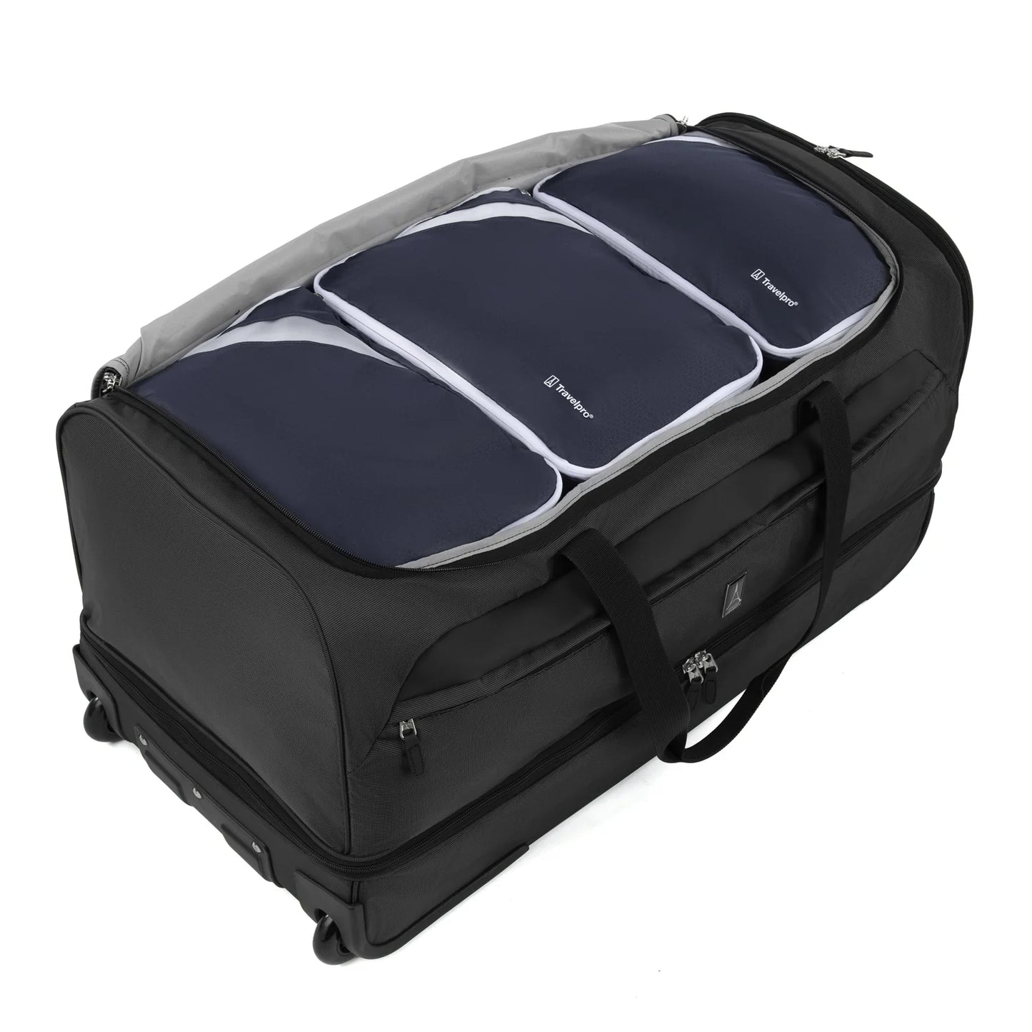 Final Sale- Travelpro Roadtrip 30" Drop-Bottom Rolling Duffel with Packing Cubes- 4152130