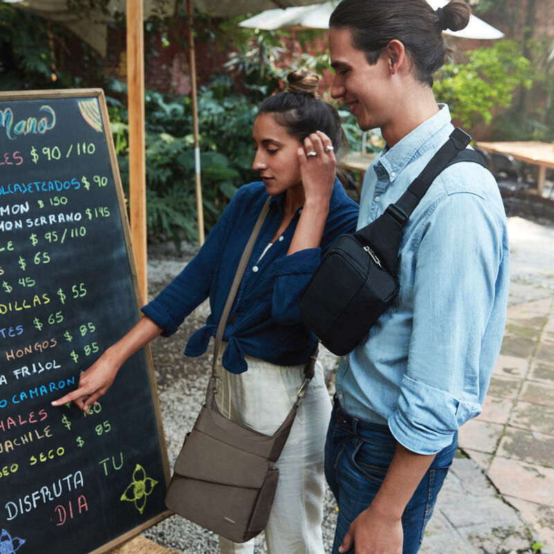 Travelon Anti-Theft RFID Classic Messenger Security Crossbody