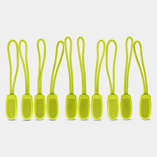 Travelon Set of 10 Zipper Extensions Lime