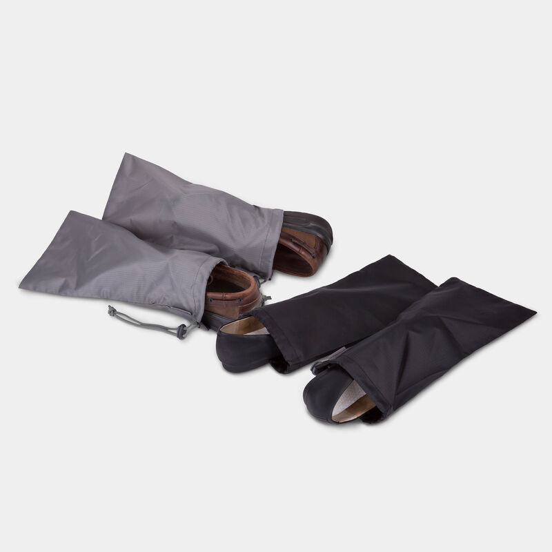 Travelon 2 Pairs of 2 Shoe Covers Feather lightweight Black