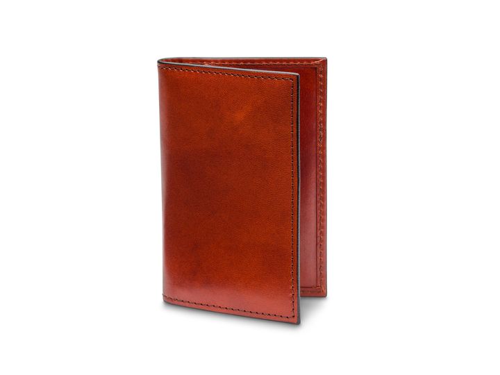 Bosca Dolce Leather Calling Card Leather Wallet