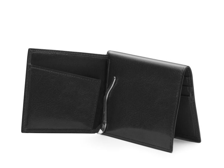 Bosca Money Clip Oldleather Wallet With Pocket