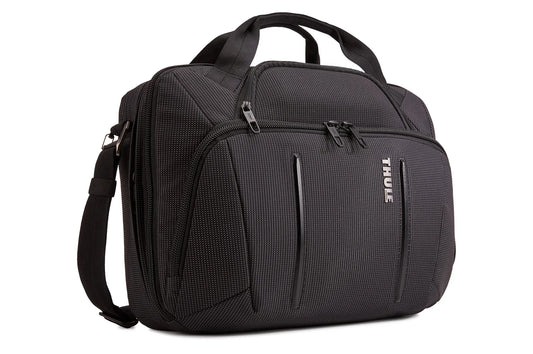 THULE Crossover 2- 15.6" laptop zippered briefcase black Black