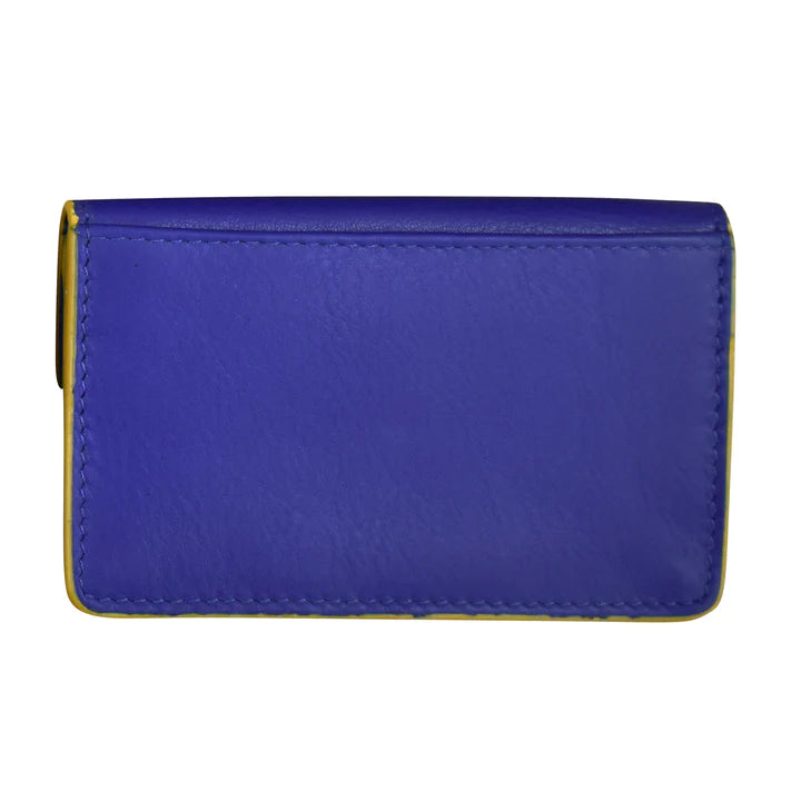 ili New York RFID Leather Envelope Business Card Holder