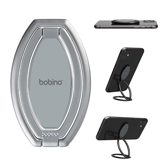 Bobino - KickFlip - PORTABLE Phone Stand Stainless
