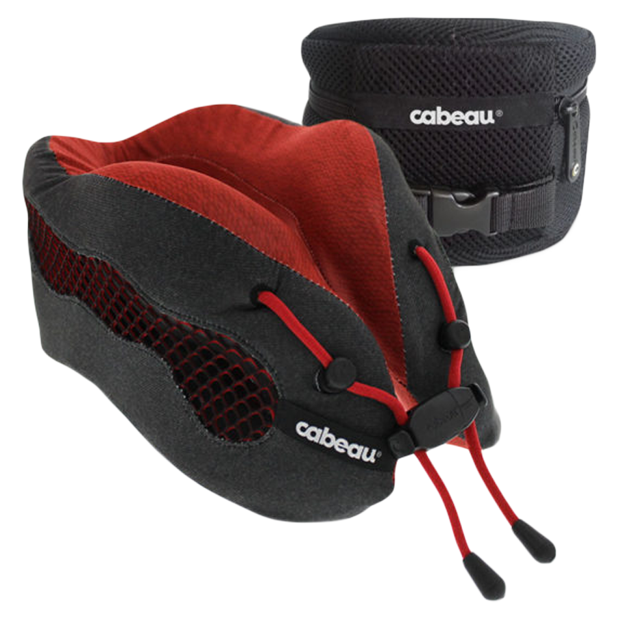 Cabeau Evolution Cool Travel Neck Pillow Red