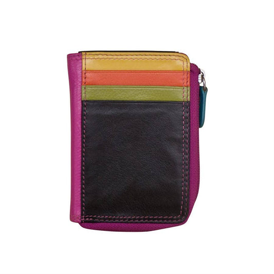 ili New York Leather CC/ID Holder with Zip Pocket