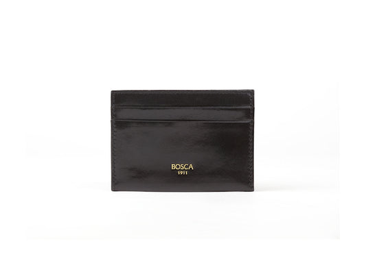 Bosca Leather Weekend Wallet Black