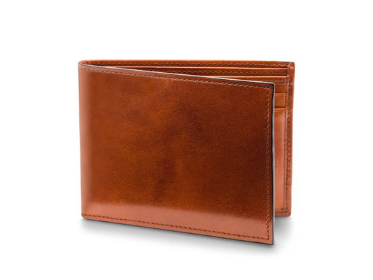 Bosca Oldleather RFID Executive ID Wallet Amber