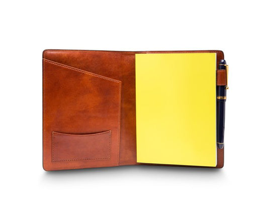 Bosca Medium Leather Writer's Journal Padfolio