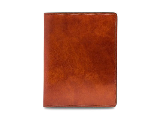Bosca Large Leather Journal Padfolio (Amber)