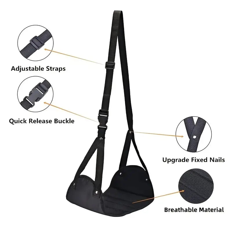 On Sale - Airplane Footrest Hammock