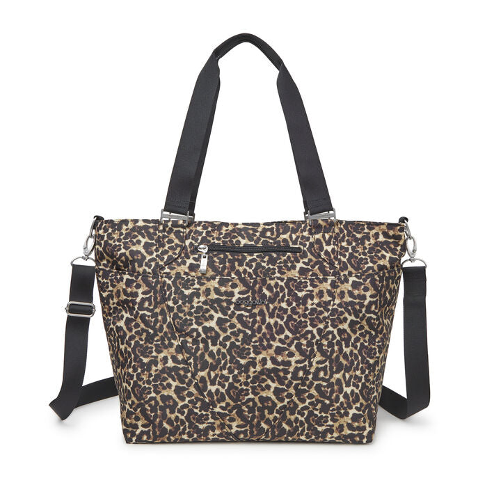 Baggallini Avenue Tote Wild Cheetah