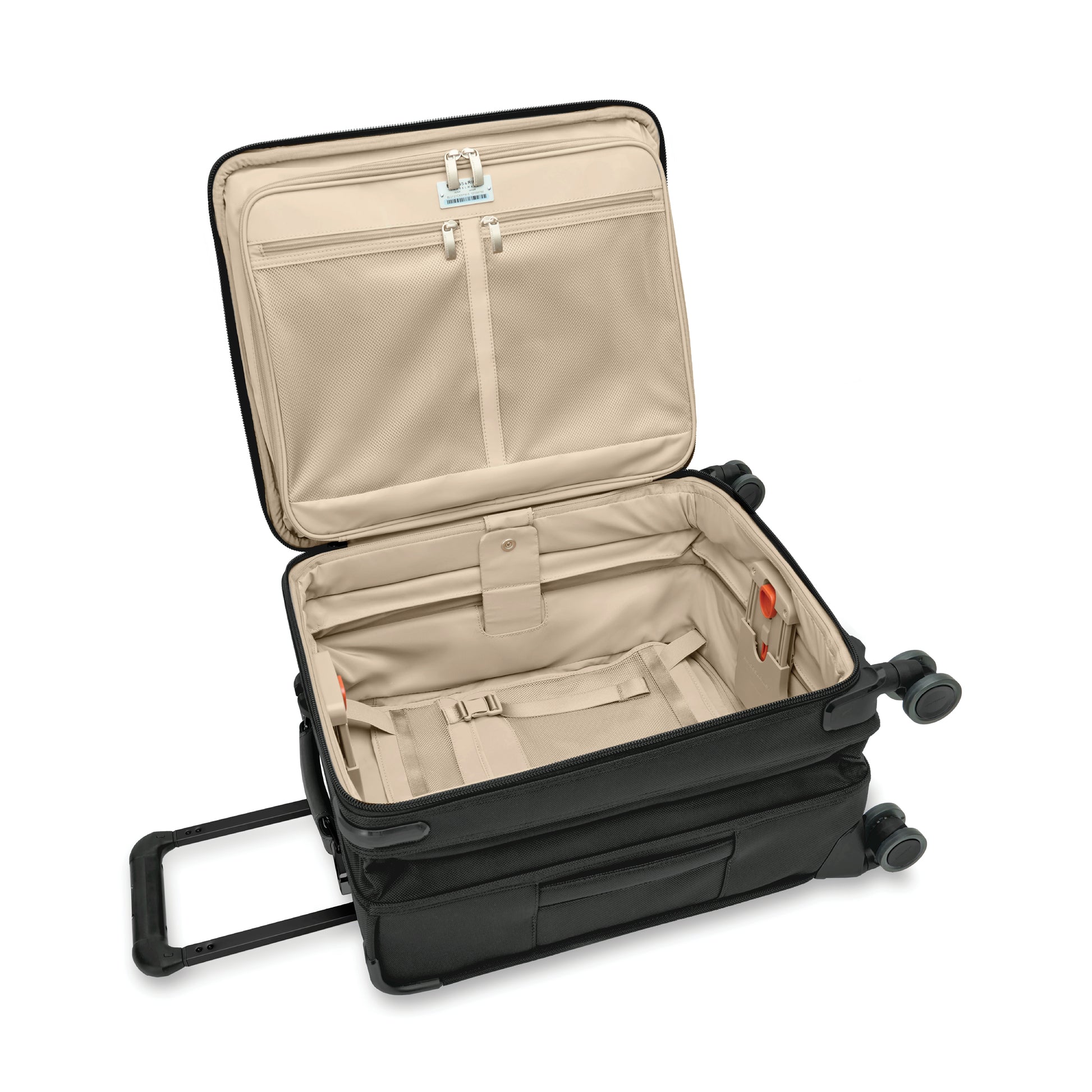 Briggs & Riley Baseline 21" Global Softside Carry-On Spinner with Suiter (Free Monogram)- BLU121CXSPW