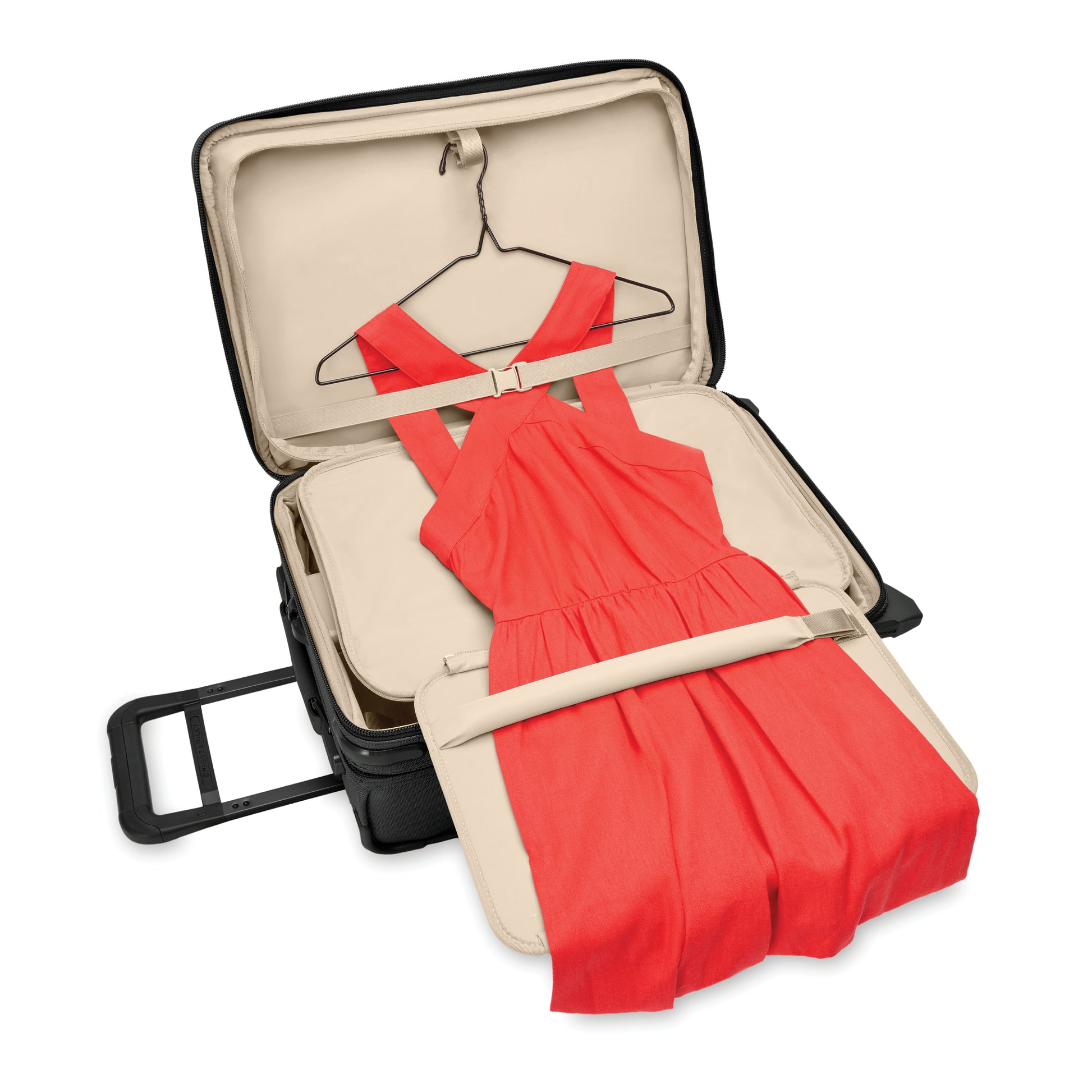 Briggs & Riley Baseline 22” Essential Softside 2-Wheel Carry-On with Suiter (Free Monogram)- BLU122CX