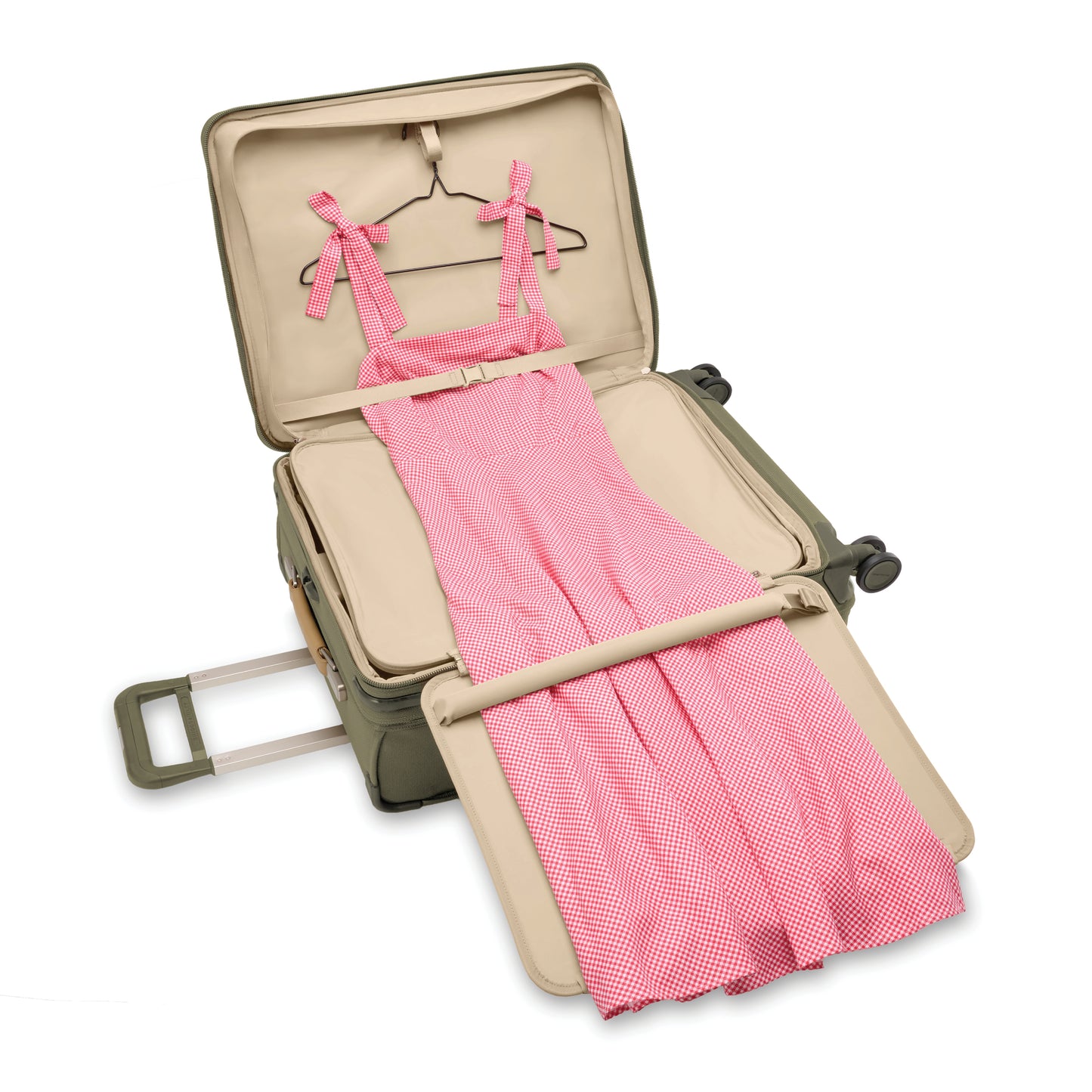 Briggs & Riley Baseline 26” Medium Softside Expandable Spinner with Suiter (Free Monogram)- BLU126CXSP