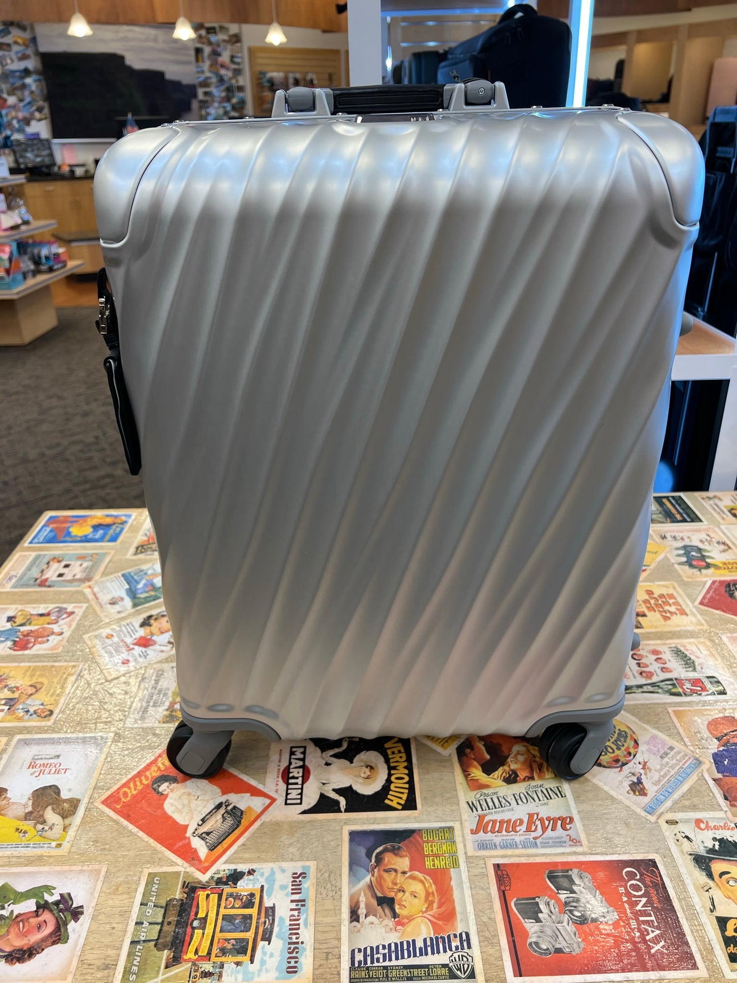 On Sale- TUMI 19 Degree 22” Aluminum Hardsided Continental Carry-On Spinner- floor model