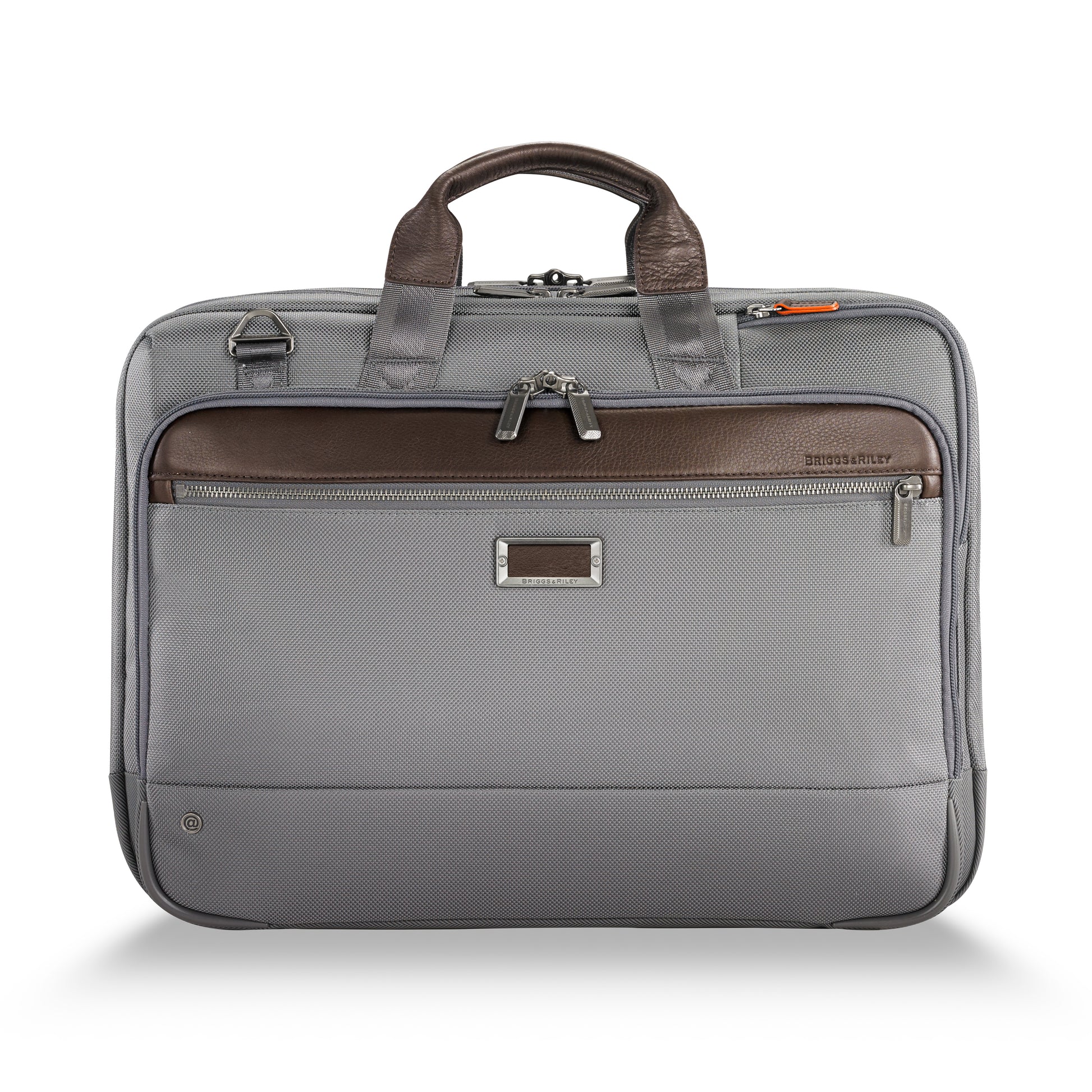 DISCONTINUED Briggs & Riley @WORK Collection Expandable Zippered Briefcase KB437X