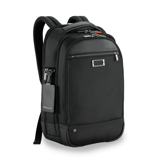DISCONTINUED Briggs & Riley @WORK Collection Medium Backpack With Laptop Compartment- KP422 Black