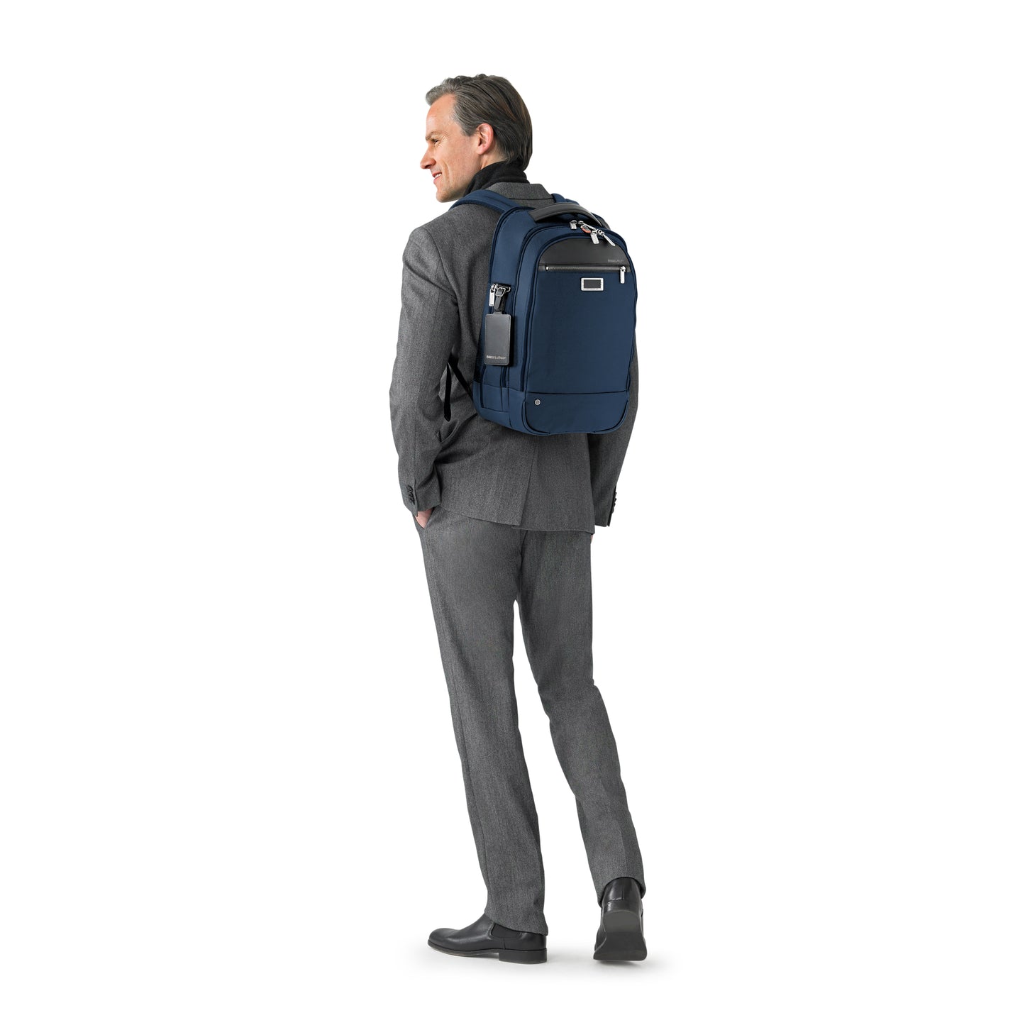 DISCONTINUED Briggs & Riley @WORK Collection Medium Backpack With Laptop Compartment- KP422-5/4