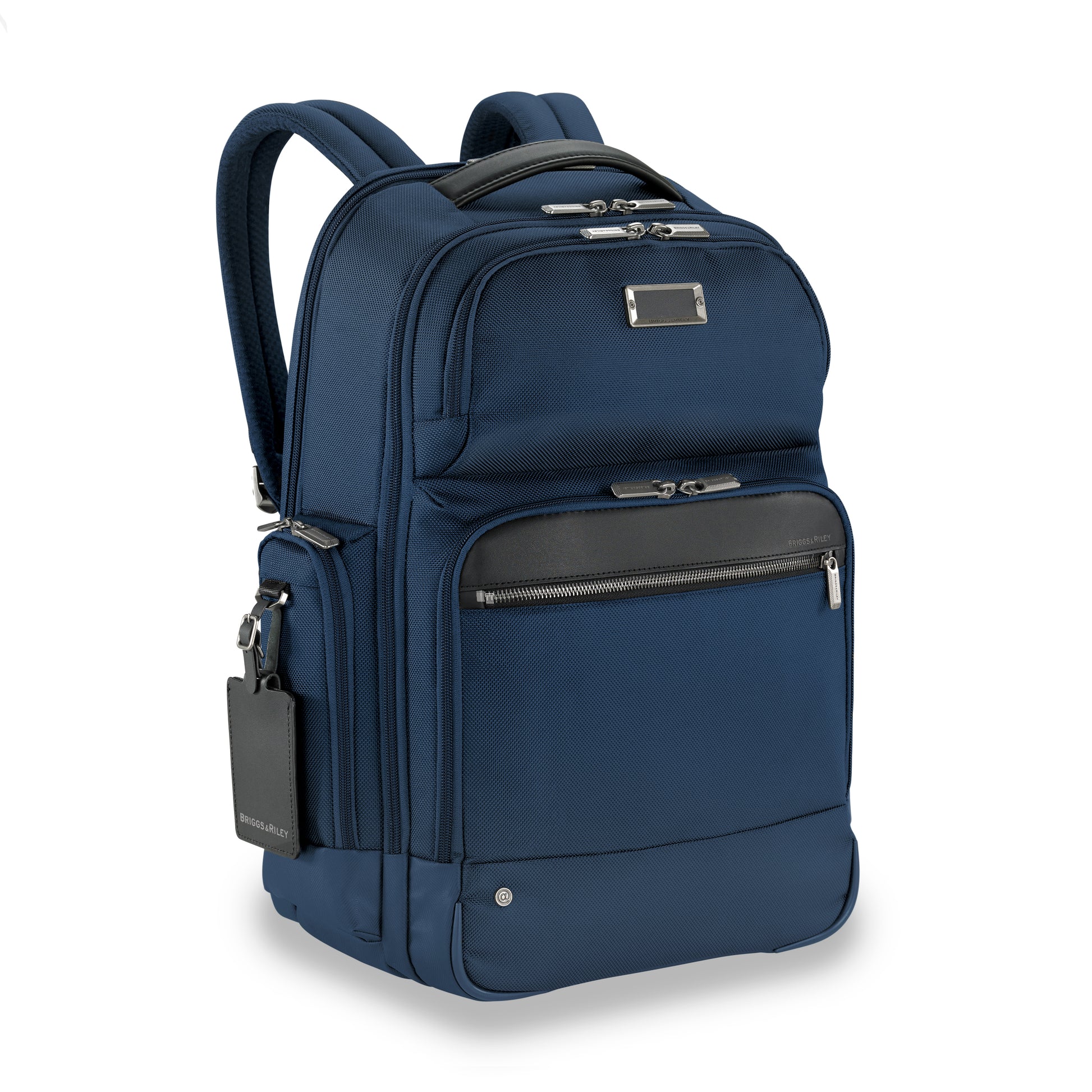 DISCONTINUED Briggs & Riley @WORK Large Cargo Backpack With Laptop Compartment- KP436 Navy Black