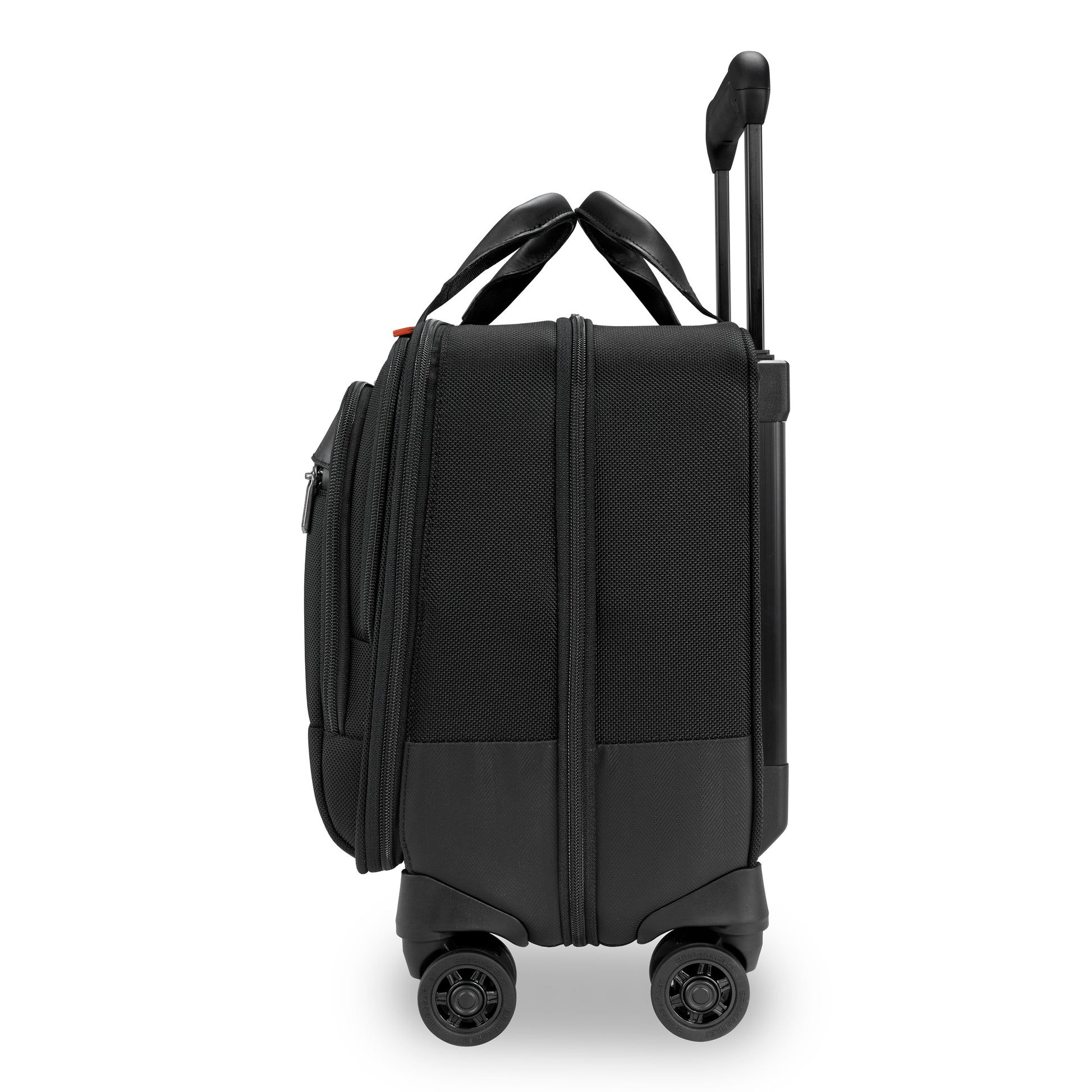 DISCONTINUED- Briggs & Riley @WORK Collection Softside Spinner Zippered Briefcase- KR420SP