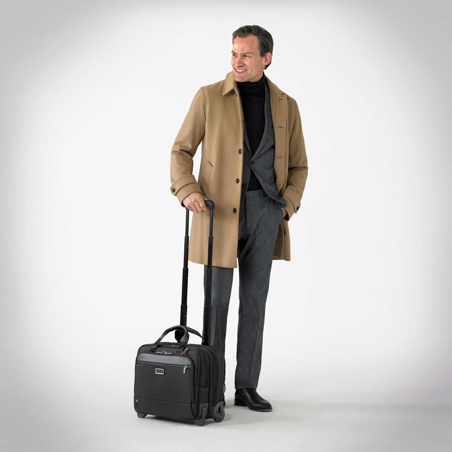 Briggs & Riley @WORK 15” 2-Wheel Expandable Zippered Briefcase