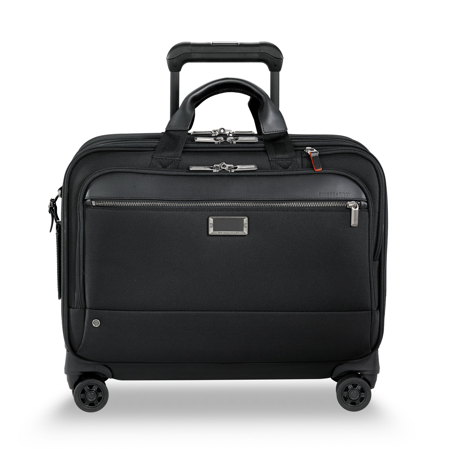 DISCONTINUED- Briggs & Riley @WORK Collection Softside Large Spinner Zippered Briefcase (Free Monogram)- KR430SP