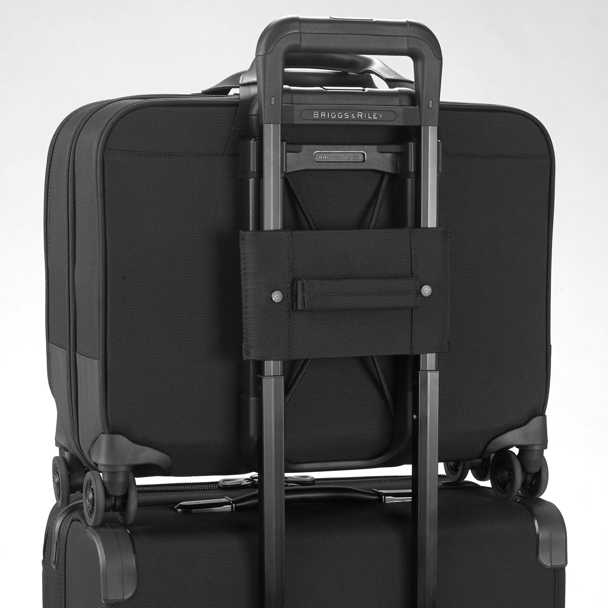 DISCONTINUED- Briggs & Riley @WORK Collection Softside Large Spinner Zippered Briefcase (Free Monogram)- KR430SP