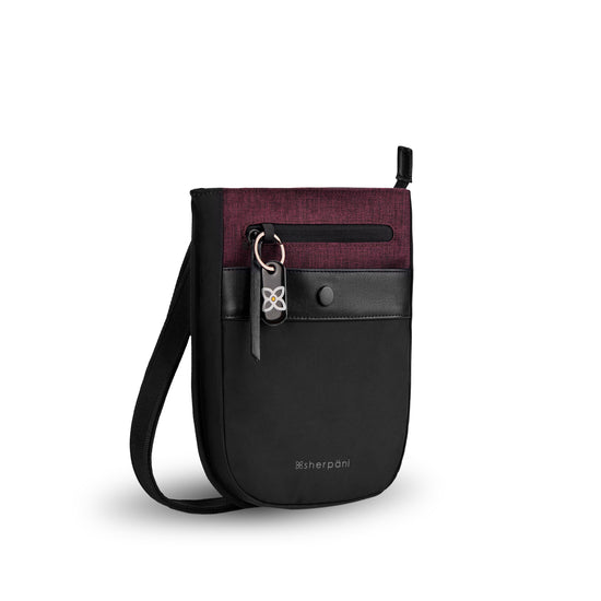 Sherpani Prima Anti-Theft Crossbody Merlot