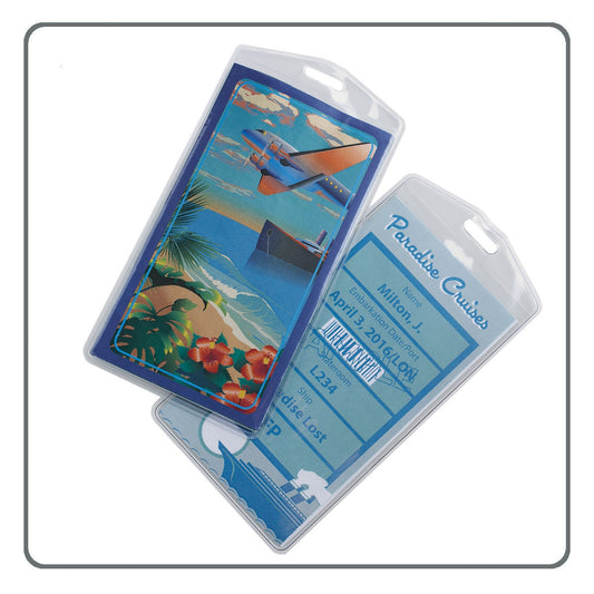 Smooth Trip Cruise ID Tags - 2 pack