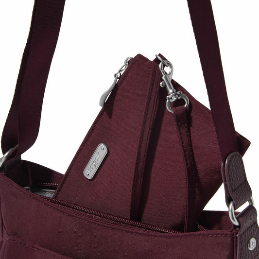 Baggallini Uptown Bagg/Purse With RFID Phone Wristlet