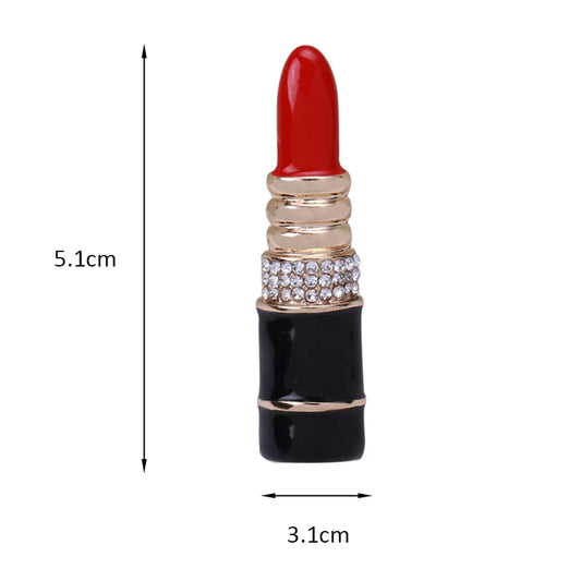 On Sale - Fashion Pin/Brooch- Lipstick