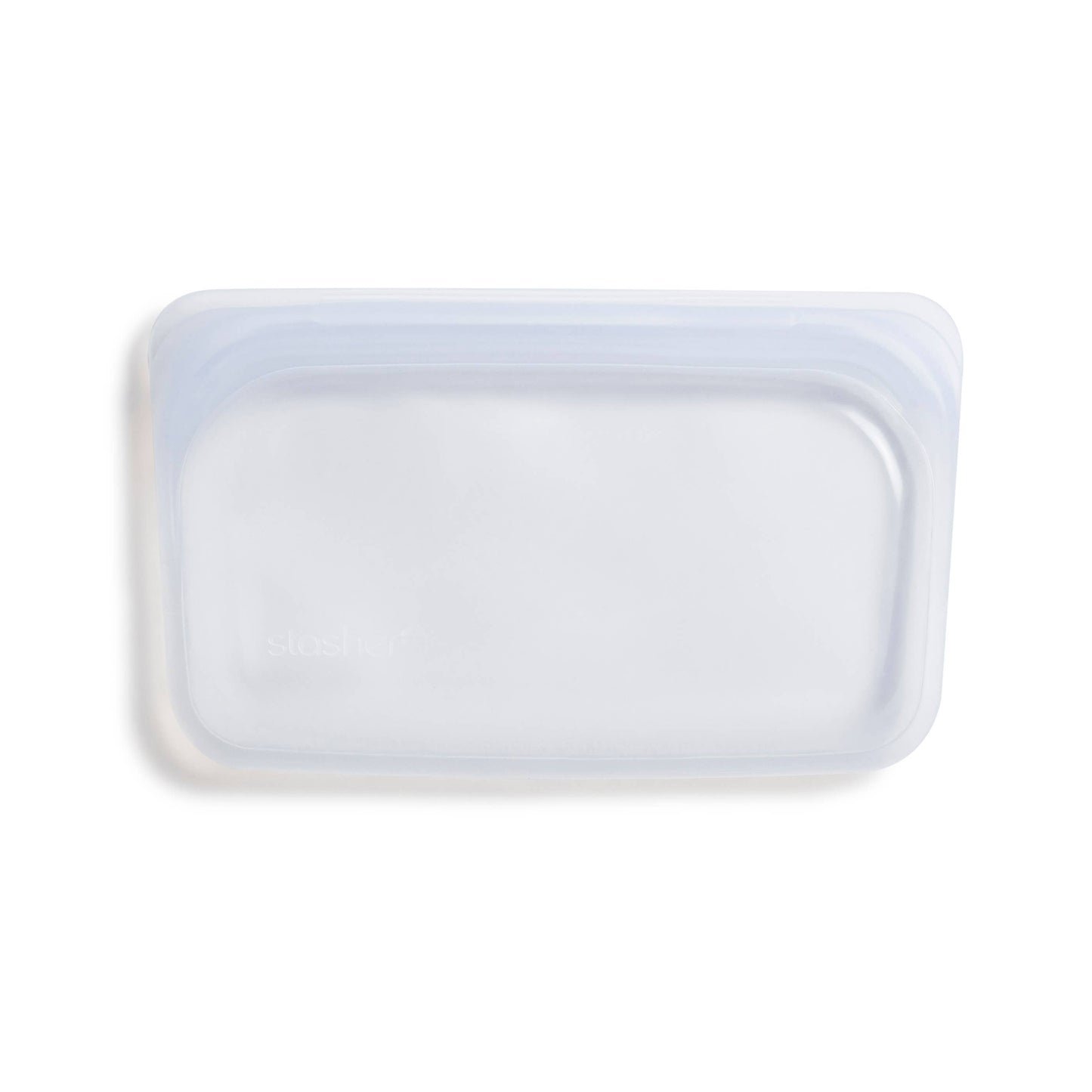 Stasher - Snack: Clear- 7.5 x 4.75 x 1 inches