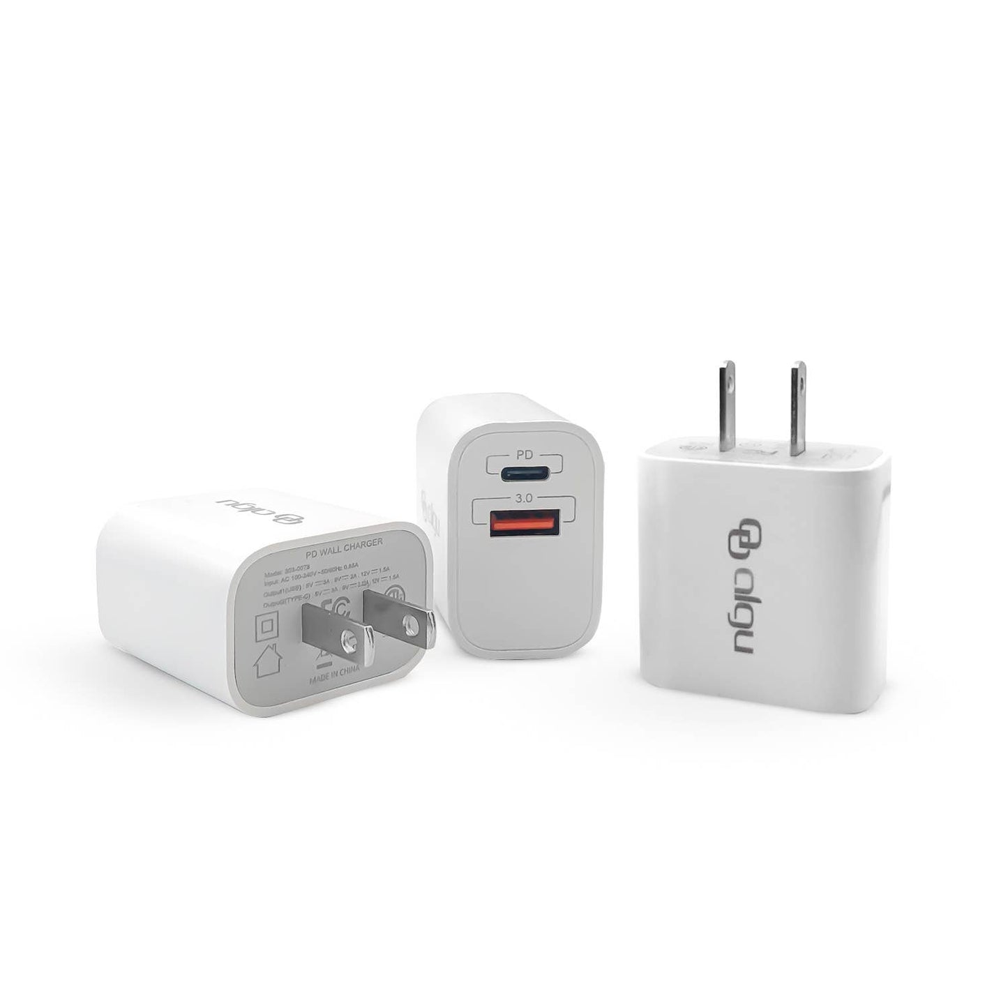 ALGU 20W Dual Port Fast Wall Charger
