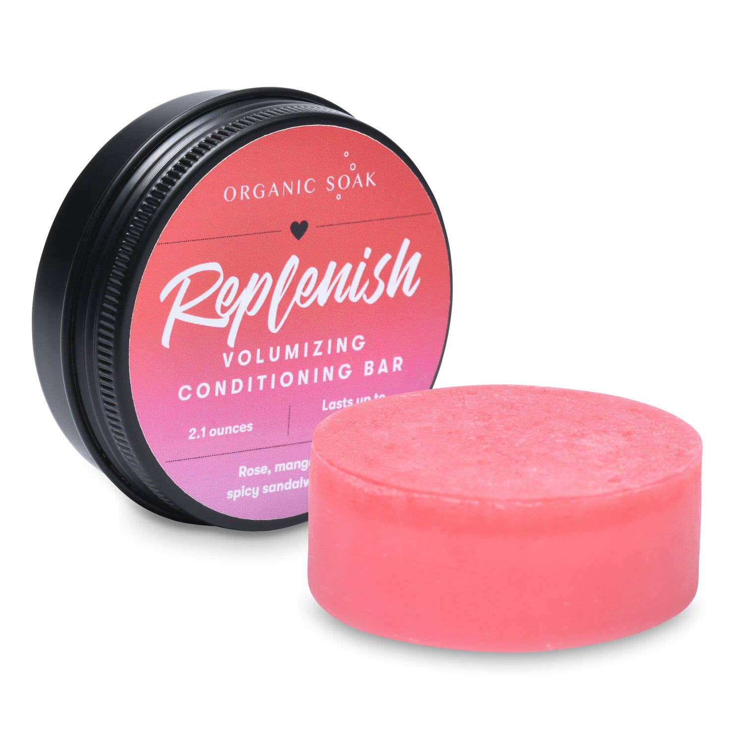 Organic Soak - Replenish Volumizing Hair Conditioner Bar