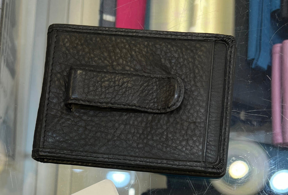 Osgoode Marley RFID Money Clip Leather Wallet- 1210